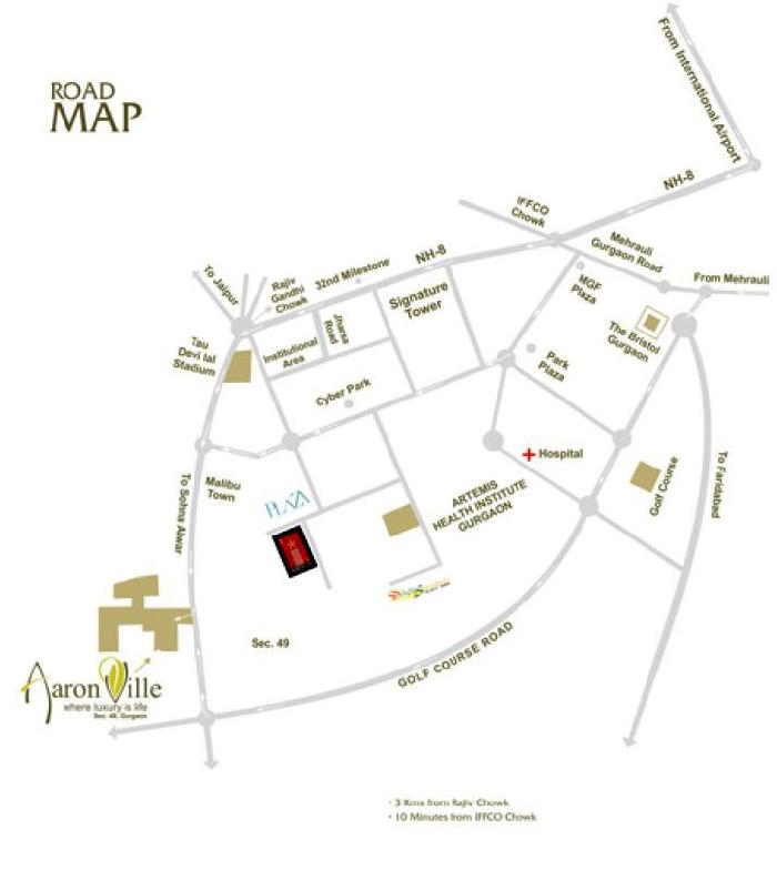 Aaron Ville, Gurgaon - 3 & 4 BHK Residential Apartment