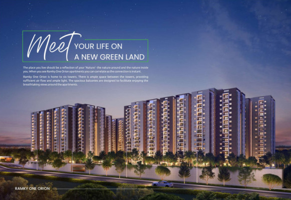 Ramky One Orion, Hyderabad - Luxurious 3 & 4 BHK Home