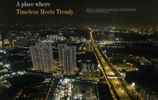 Western Springs, Hyderabad - Luxurious 3 Bed Residences