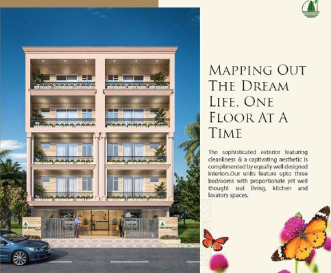 The Rising Palm Floors, Gurgaon - Luxurious 2.5 BHK BHK Builder Floor