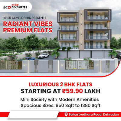 Radiant Vibes, Dehradun - Premium 2 BHK Residences