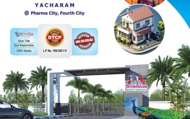 Brindavan Mega Township, Hyderabad - Residential Plots