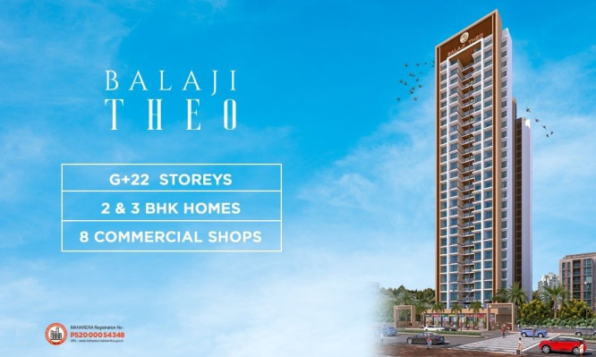 Balaji Theo, Navi Mumbai - Luxurious 2/3 BHK Flats