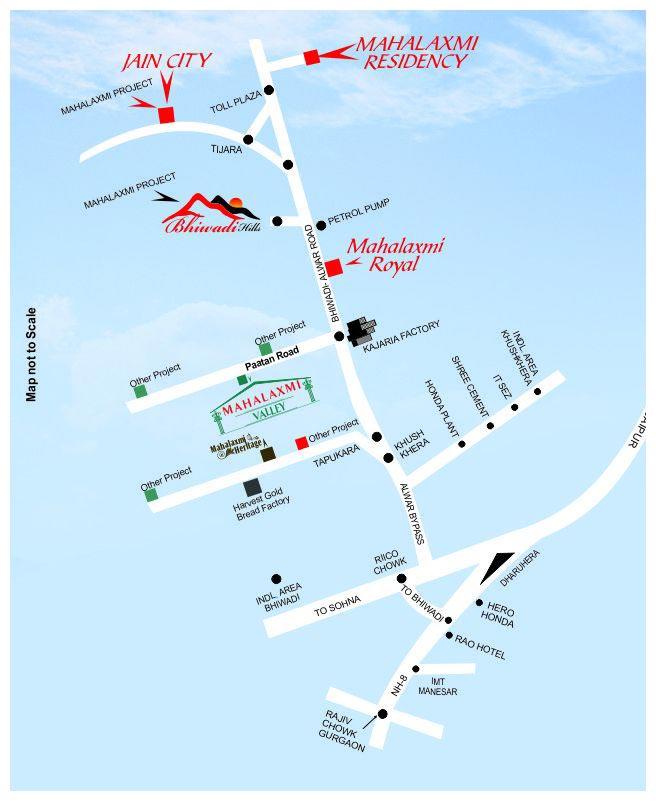 Mahalaxmi Valley, Bhiwadi - Residential Plots