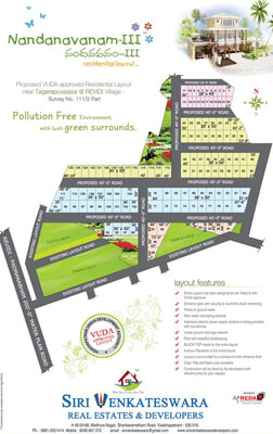 Nandanavanam - III, Visakhapatnam - Residential Plots
