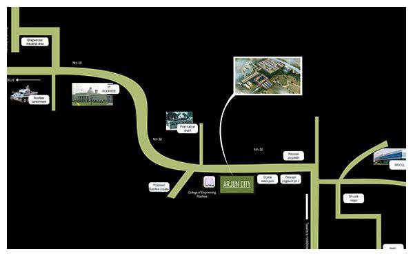 Arjun Lifestyle Greens, Haridwar - 1/2/3 BHK Luxury Apartments