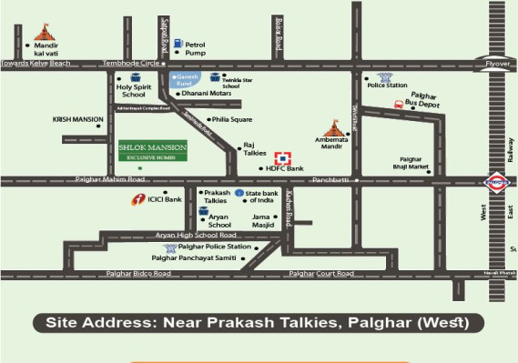 Shlok Mansion, Palghar - Spacious 2/3/4 BHK Residences
