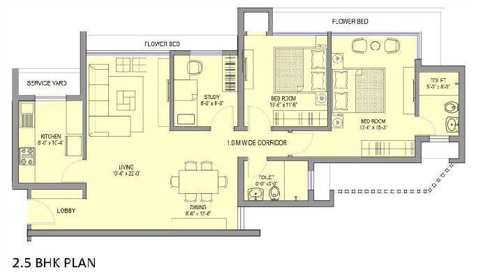 Gundecha Premiere, Mumbai - 2 BHK & 3 BHK Apartments