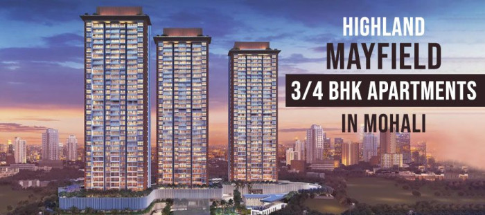 Highland Mayfield, Mohali - Extravagant 3/4 BHK Apartments