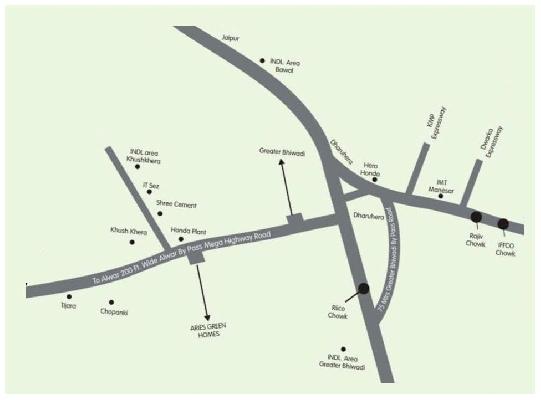 Aries Green Homes, Bhiwadi - Residential Apartments