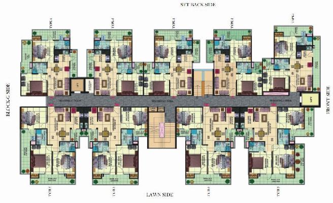 Officer City-2, Ghaziabad - 3BHK Appartment