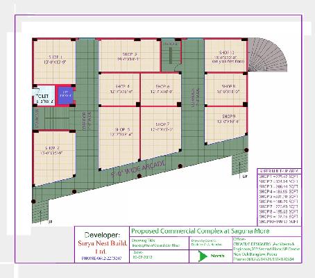 Surya B.P Commercial, Patna - Commercial Shops cum Office Spaces