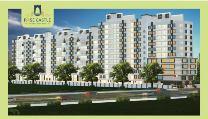 Rose Castle, Pune - 1/2 BHK Apartment