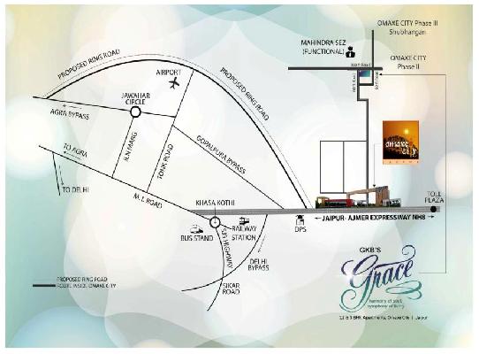 Grace, Jaipur - 1/2/3 BHK Apartments and Studio Flats