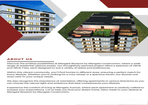 Mangala Blossom, Indore - 3 BHK Homes