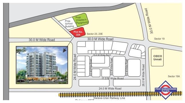 Proviso Corner, Navi Mumbai - 1/2 BHK Residential Apartments
