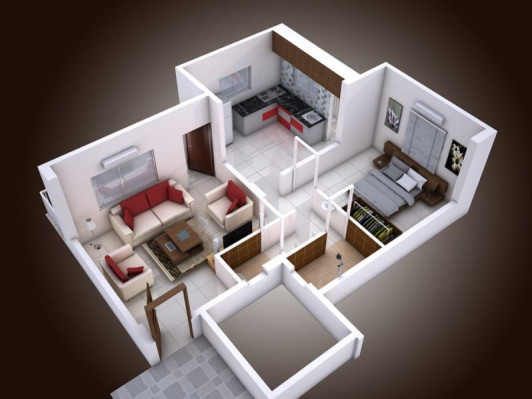 Siddhivinayak Heights, Satara - 1 BHK Apartment