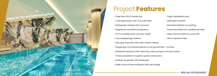 Sara Antalya, Navi Mumbai - Thoughtfully Designed 2/3 BHK Homes