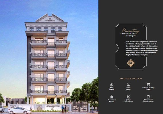 Aum Residences, Palghar - Thoughtfully Designed 3 BHK Homes