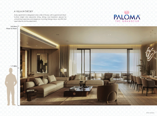 Paloma The Grandeur, Kanpur - Uber-Luxury 4 BHK Residences