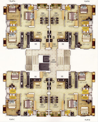 Aristo, Kolkata - Residential Flats