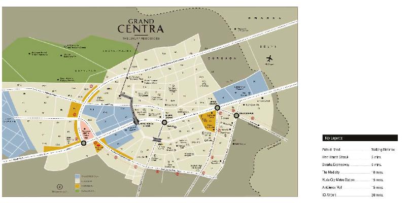 Grand Centra, Gurgaon - 2/3 BHK Residential Apartments