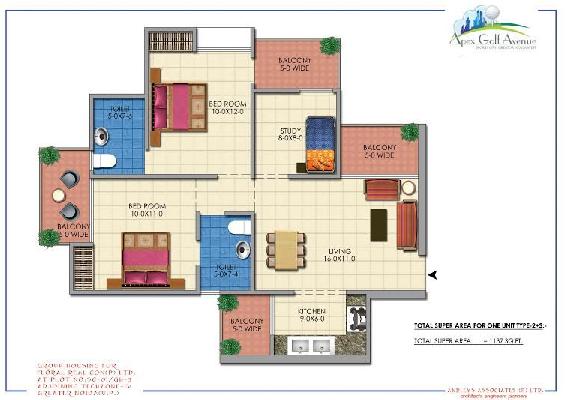 Apex Golf Avenue, Greater Noida - 2/3/4 BHK Homes