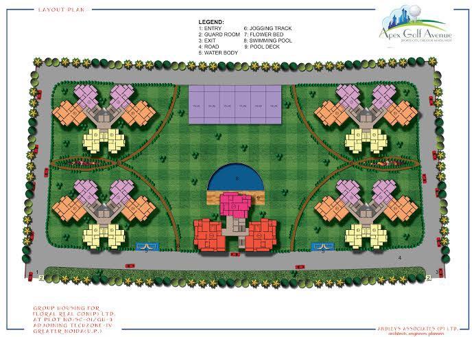 Apex Golf Avenue, Greater Noida - 2/3/4 BHK Homes