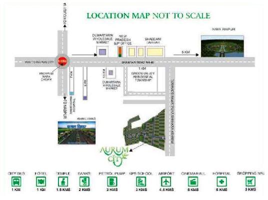Aurum City, Raipur - Residential Plots