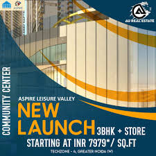Au Aspire Leisure Valley, Noida - 3 BHK Homes