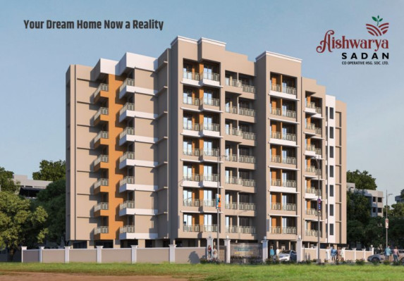 Aishwarya Sadan CHSL, Thane - 1/2 BHK Apartment