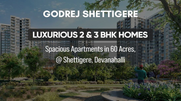 Godrej Shettigere, Bangalore - 2/3 BHK Apartment