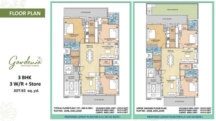 Omaxe Gardenia Floors, Chandigarh - 3 BHK Luxurious Apartments