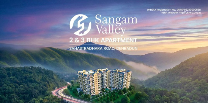 Sangam Valley, Dehradun - 2/3 BHK Apartment