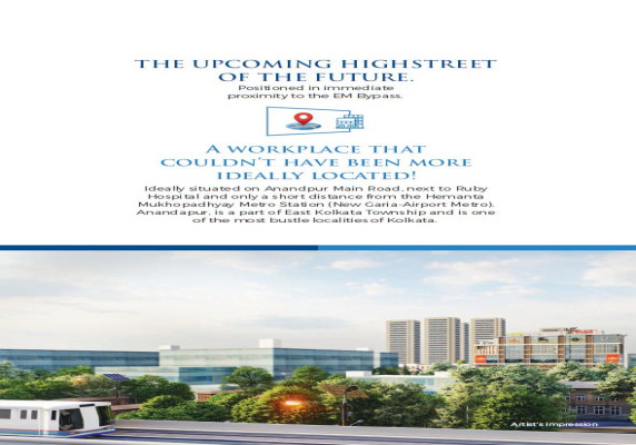 High Street, Kolkata - Spacious Showrooms