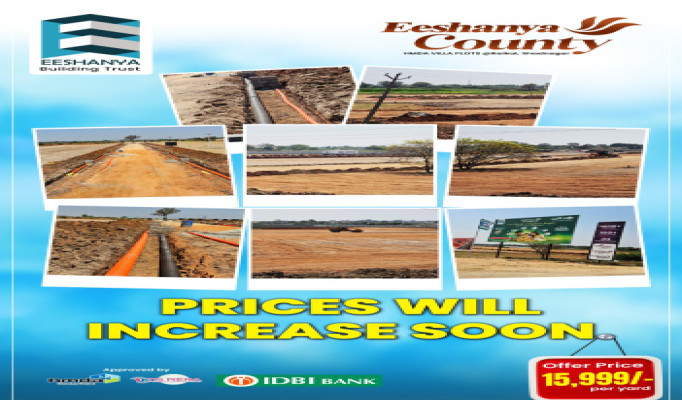 Eeshanya County, Hyderabad - Residential Plots
