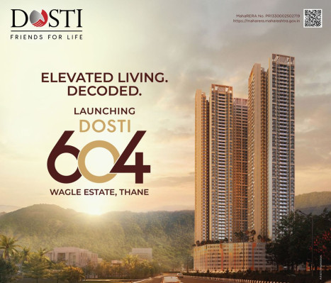 Dosti Wagle 604, Thane - 2/3 BHK Apartment