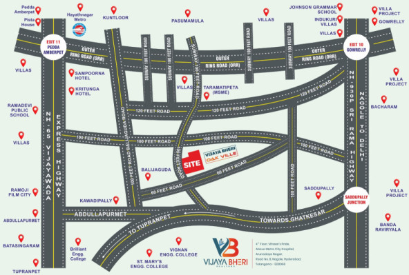 Oak Ville, Hyderabad - 3/4 BHK Ultra Luxurious Villas