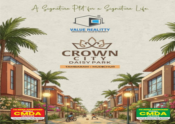 Crown City, Chennai - Residential Plots
