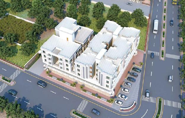 Vishranti Enclave, Vadodara - Shops and 2 & 3 BHK Apartments