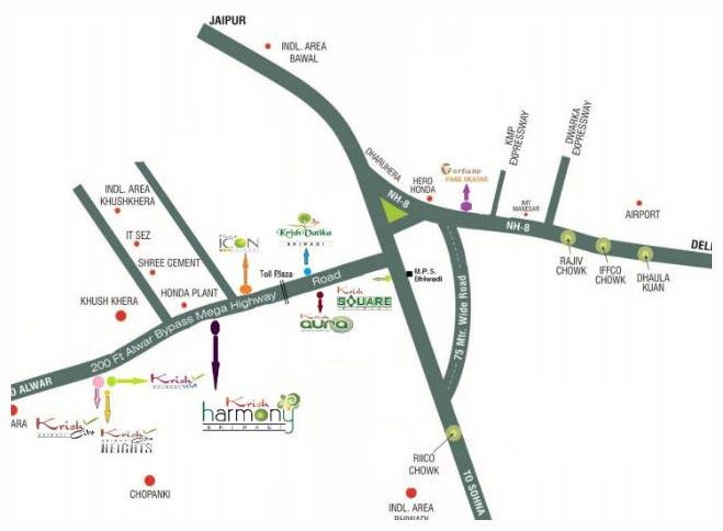Krish Harmony, Bhiwadi - Luxury Apartments