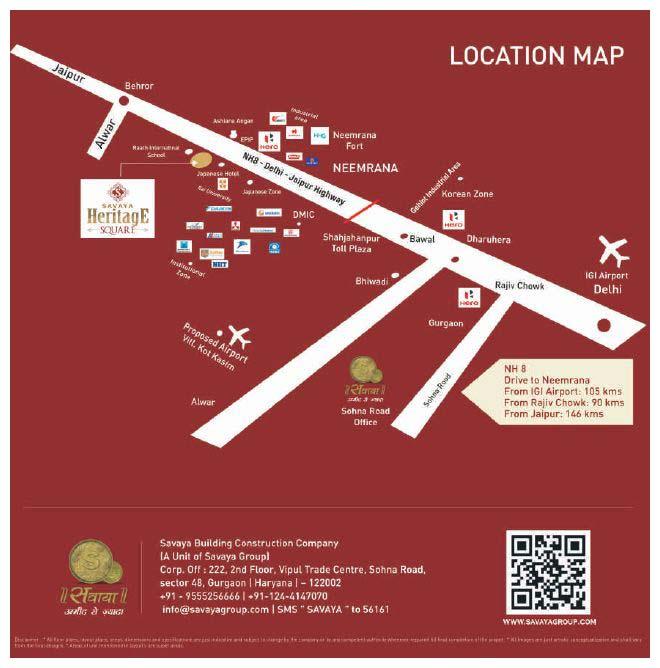 Savaya Heritage Square, Alwar - 1 BHK Apartment