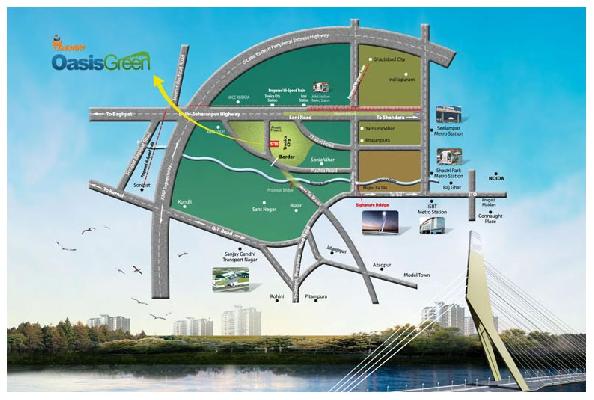 Magnum Oasis Green, Ghaziabad - 2,3 and 4 BHK Luxury Apartments