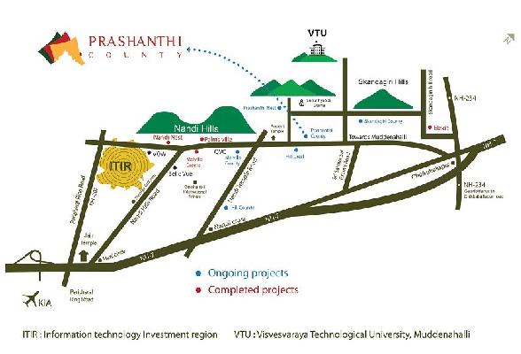 Prashanti County, Bangalore - Residential Land