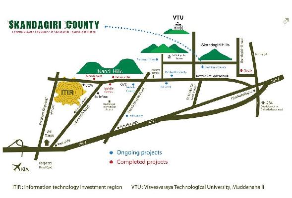 Skandagiri County, Bangalore - Premium Gated Community