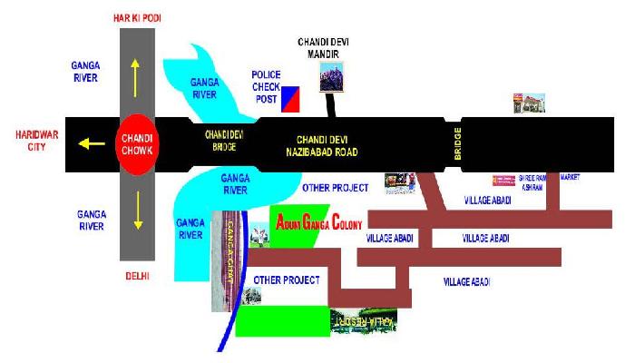 Aoum Ganga Colony, Haridwar - Free Hold Residential Plot