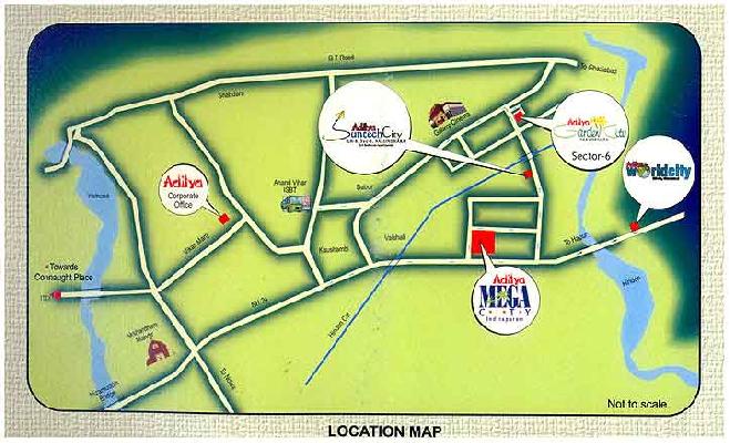 Aditya Suntech City, Ghaziabad - Multistorey Apartment