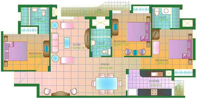 Aditya Suntech City, Ghaziabad - Multistorey Apartment