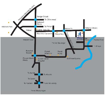 Vimal Twin Towers, Pune - 1/2/ BHK Apartments