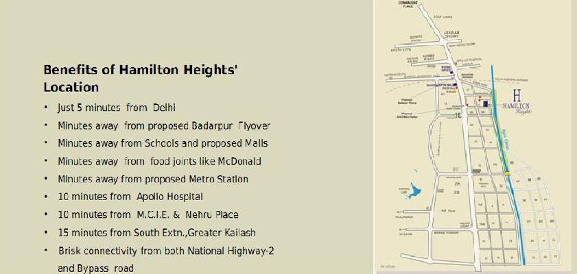Hamilton Heights, Faridabad - Residential Apartments